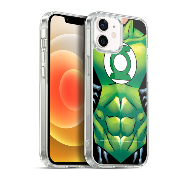 Green Lantern DC Comics Logos Uniform Soft Gel Case for Apple iPhone 12 / iPhone 12 Pro & MagSafe