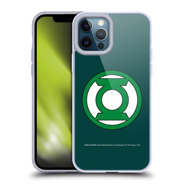 Green Lantern DC Comics Logos Classic 2 Soft Gel Case for Apple iPhone 12 Pro Max