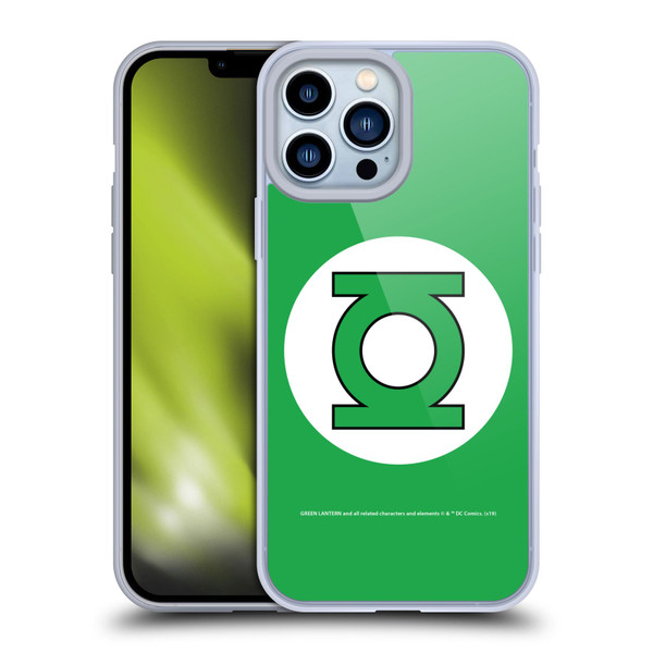 Green Lantern DC Comics Logos Classic Soft Gel Case for Apple iPhone 13 Pro Max