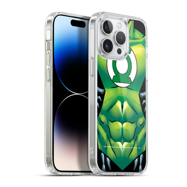 Green Lantern DC Comics Logos Uniform Soft Gel Case for Apple iPhone 13 Pro Max & MagSafe
