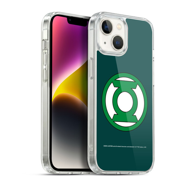 Green Lantern DC Comics Logos Classic 2 Soft Gel Case for Apple iPhone 14
