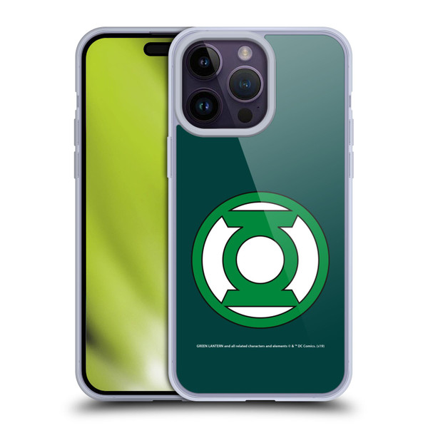 Green Lantern DC Comics Logos Classic 2 Soft Gel Case for Apple iPhone 14 Pro Max
