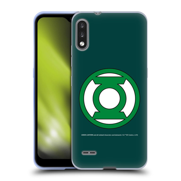 Green Lantern DC Comics Logos Classic 2 Soft Gel Case for LG K22