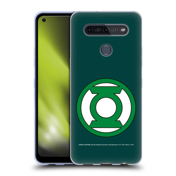 Green Lantern DC Comics Logos Classic 2 Soft Gel Case for LG K51S