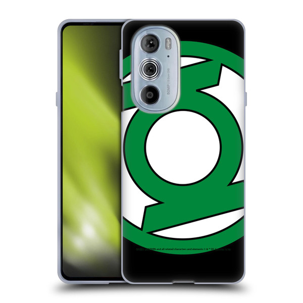 Green Lantern DC Comics Logos Oversized Soft Gel Case for Motorola Edge X30