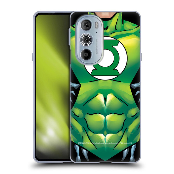 Green Lantern DC Comics Logos Uniform Soft Gel Case for Motorola Edge X30