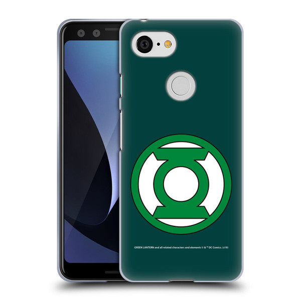 Green Lantern DC Comics Logos Classic 2 Soft Gel Case for Google Pixel 3