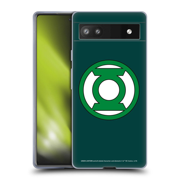 Green Lantern DC Comics Logos Classic 2 Soft Gel Case for Google Pixel 6a