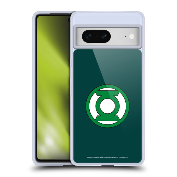 Green Lantern DC Comics Logos Classic 2 Soft Gel Case for Google Pixel 7