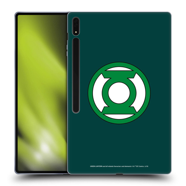 Green Lantern DC Comics Logos Classic 2 Soft Gel Case for Samsung Galaxy Tab S8 Ultra