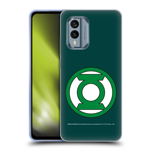 Green Lantern DC Comics Logos Classic 2 Soft Gel Case for Nokia X30