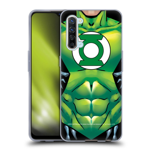 Green Lantern DC Comics Logos Uniform Soft Gel Case for OPPO Find X2 Lite 5G