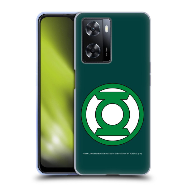 Green Lantern DC Comics Logos Classic 2 Soft Gel Case for OPPO A57s