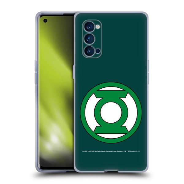 Green Lantern DC Comics Logos Classic 2 Soft Gel Case for OPPO Reno 4 Pro 5G