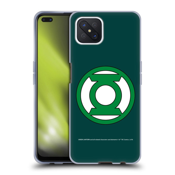 Green Lantern DC Comics Logos Classic 2 Soft Gel Case for OPPO Reno4 Z 5G