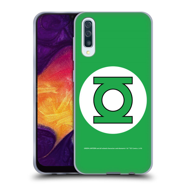 Green Lantern DC Comics Logos Classic Soft Gel Case for Samsung Galaxy A50/A30s (2019)