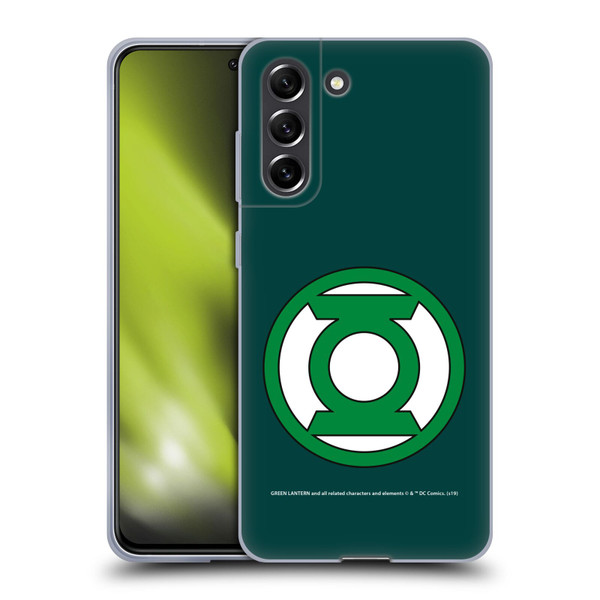 Green Lantern DC Comics Logos Classic 2 Soft Gel Case for Samsung Galaxy S21 FE 5G