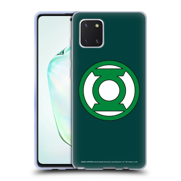 Green Lantern DC Comics Logos Classic 2 Soft Gel Case for Samsung Galaxy Note10 Lite