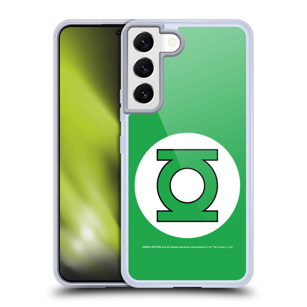 Green Lantern DC Comics Logos Classic Soft Gel Case for Samsung Galaxy S22 5G