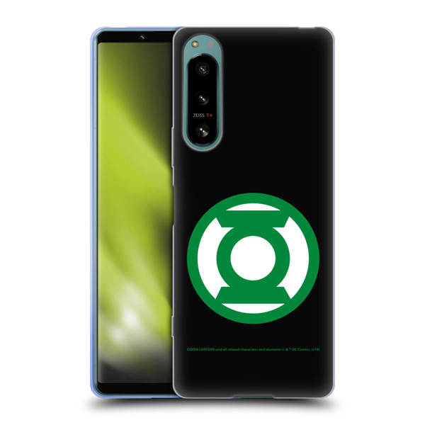 Green Lantern DC Comics Logos Black Soft Gel Case for Sony Xperia 5 IV