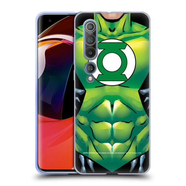 Green Lantern DC Comics Logos Uniform Soft Gel Case for Xiaomi Mi 10 5G / Mi 10 Pro 5G
