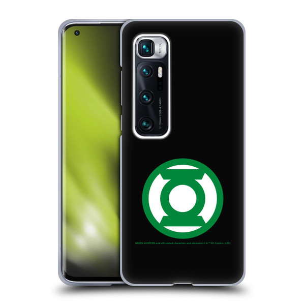 Green Lantern DC Comics Logos Black Soft Gel Case for Xiaomi Mi 10 Ultra 5G