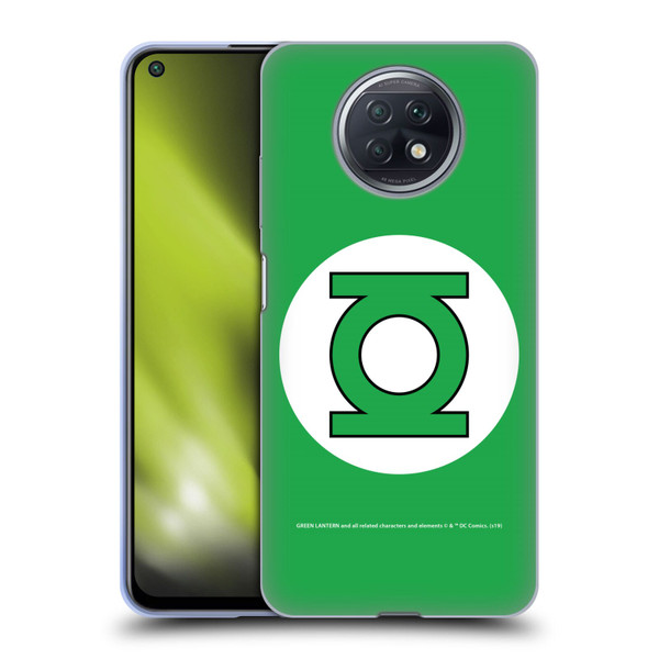 Green Lantern DC Comics Logos Classic Soft Gel Case for Xiaomi Redmi Note 9T 5G