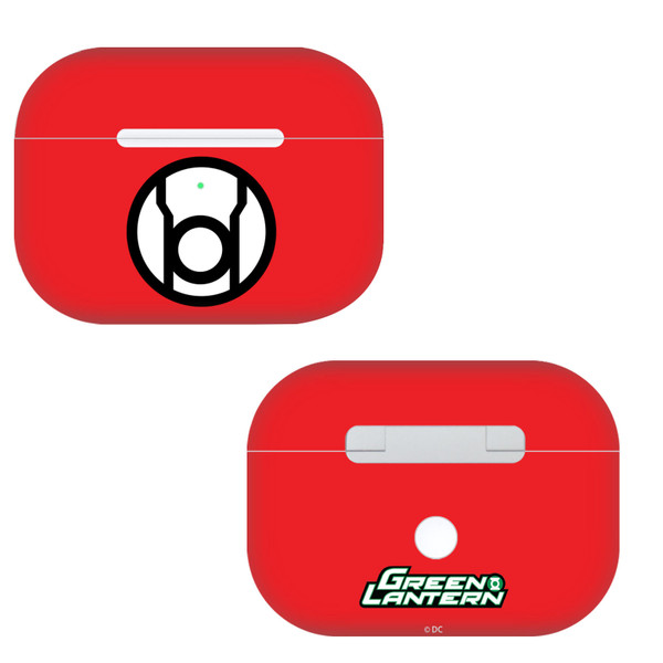 Green Lantern DC Comics Graphics Red Vinyl Sticker Skin Decal Cover for Apple AirPods Pro Charging Case