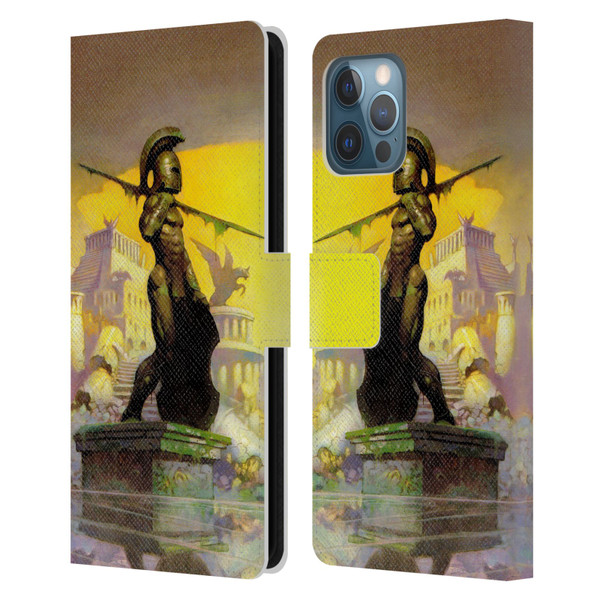 Frank Frazetta Fantasy Atlantis Leather Book Wallet Case Cover For Apple iPhone 12 Pro Max