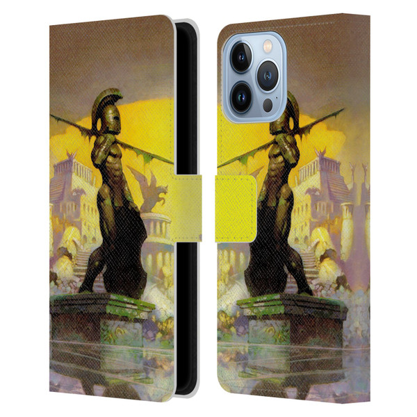 Frank Frazetta Fantasy Atlantis Leather Book Wallet Case Cover For Apple iPhone 13 Pro Max