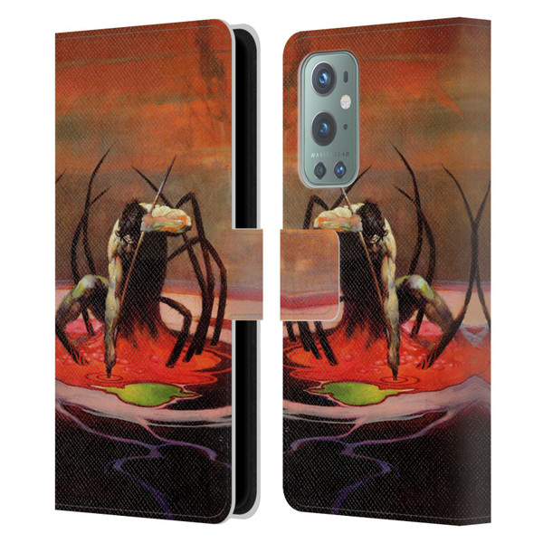 Frank Frazetta Fantasy The Spider King Leather Book Wallet Case Cover For OnePlus 9