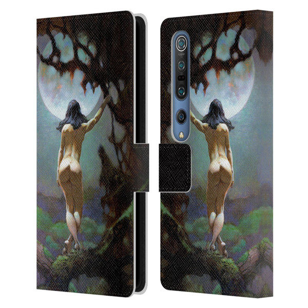 Frank Frazetta Fantasy Moons Rapture Leather Book Wallet Case Cover For Xiaomi Mi 10 5G / Mi 10 Pro 5G