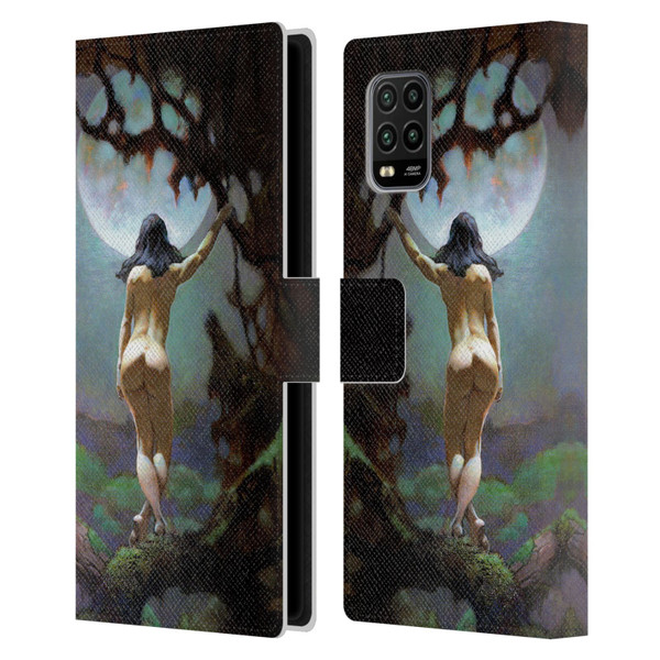 Frank Frazetta Fantasy Moons Rapture Leather Book Wallet Case Cover For Xiaomi Mi 10 Lite 5G