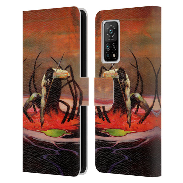 Frank Frazetta Fantasy The Spider King Leather Book Wallet Case Cover For Xiaomi Mi 10T 5G