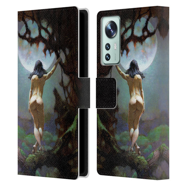 Frank Frazetta Fantasy Moons Rapture Leather Book Wallet Case Cover For Xiaomi 12