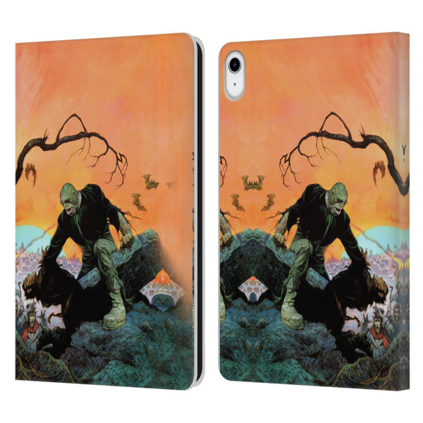 Frank Frazetta Medieval Fantasy Zombie Leather Book Wallet Case Cover For Apple iPad 10.9 (2022)