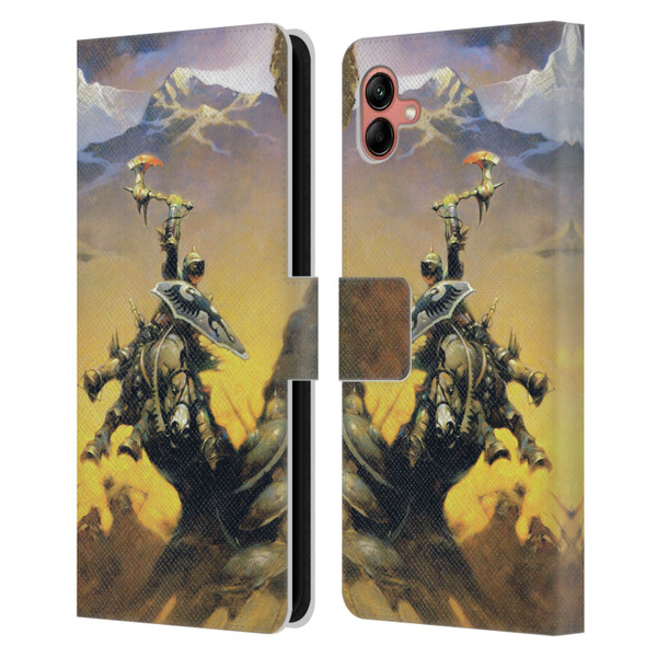 Frank Frazetta Medieval Fantasy Eternal Champion Leather Book Wallet Case Cover For Samsung Galaxy A04 (2022)