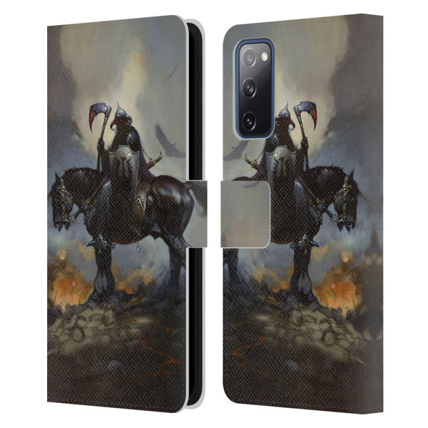 Frank Frazetta Medieval Fantasy Death Dealer Leather Book Wallet Case Cover For Samsung Galaxy S20 FE / 5G