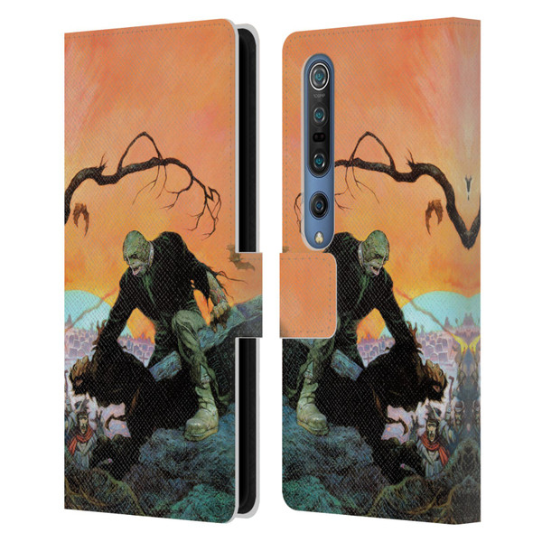 Frank Frazetta Medieval Fantasy Zombie Leather Book Wallet Case Cover For Xiaomi Mi 10 5G / Mi 10 Pro 5G