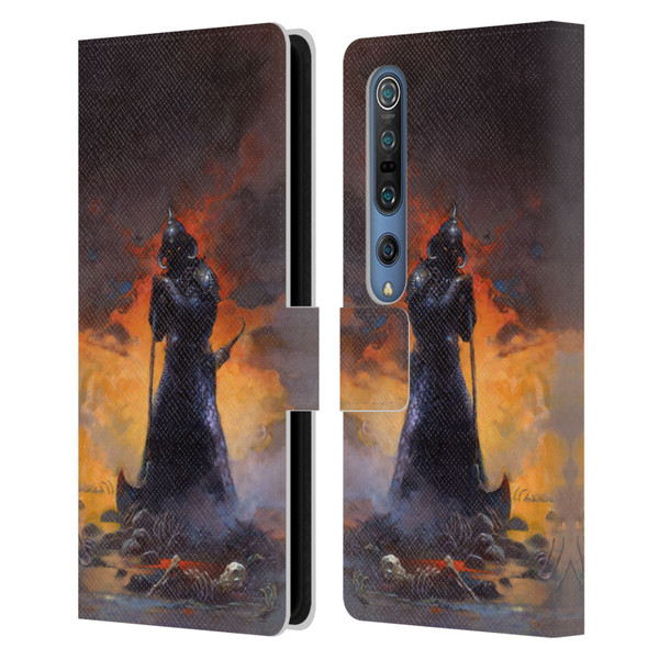 Frank Frazetta Medieval Fantasy Death Dealer 3 Leather Book Wallet Case Cover For Xiaomi Mi 10 5G / Mi 10 Pro 5G