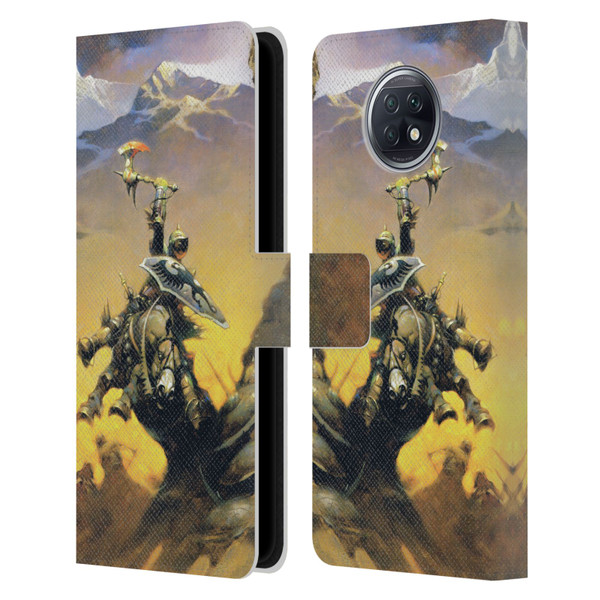 Frank Frazetta Medieval Fantasy Eternal Champion Leather Book Wallet Case Cover For Xiaomi Redmi Note 9T 5G