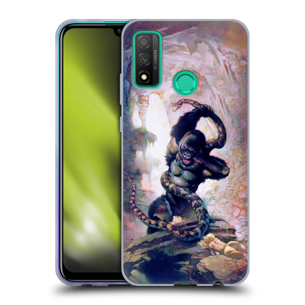 Frank Frazetta Fantasy Gorilla With Snake Soft Gel Case for Huawei P Smart (2020)