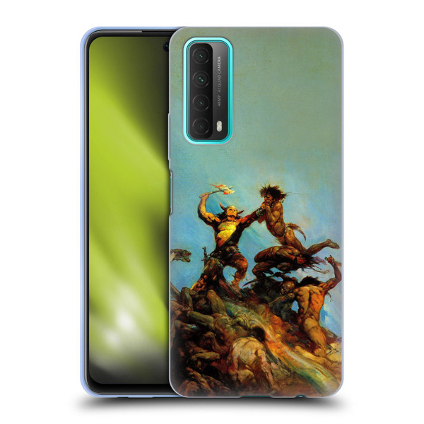 Frank Frazetta Fantasy Indomitable Soft Gel Case for Huawei P Smart (2021)