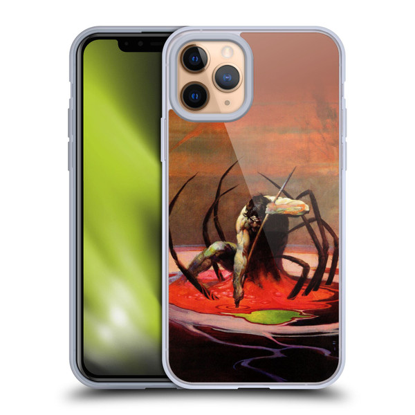 Frank Frazetta Fantasy The Spider King Soft Gel Case for Apple iPhone 11 Pro