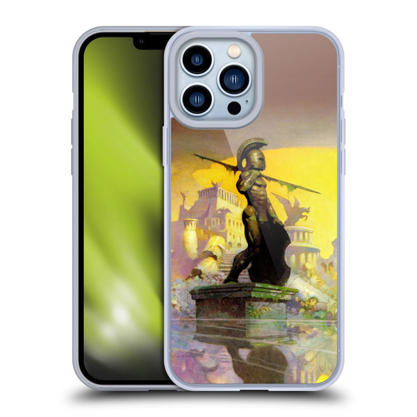 Frank Frazetta Fantasy Atlantis Soft Gel Case for Apple iPhone 13 Pro Max