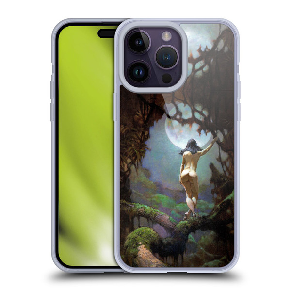 Frank Frazetta Fantasy Moons Rapture Soft Gel Case for Apple iPhone 14 Pro Max