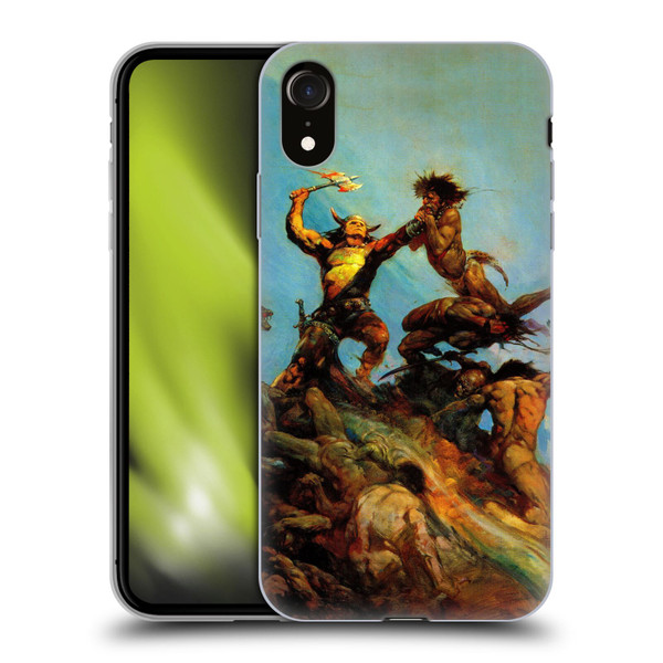 Frank Frazetta Fantasy Indomitable Soft Gel Case for Apple iPhone XR