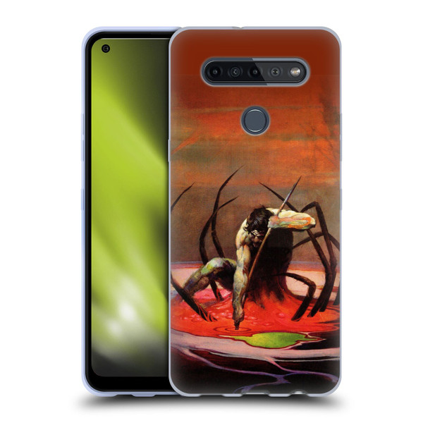 Frank Frazetta Fantasy The Spider King Soft Gel Case for LG K51S