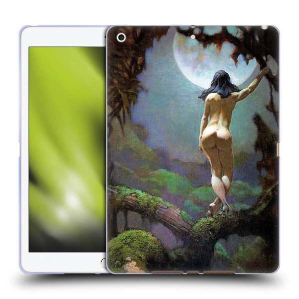 Frank Frazetta Fantasy Moons Rapture Soft Gel Case for Apple iPad 10.2 2019/2020/2021