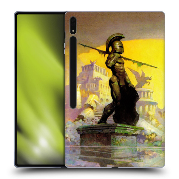 Frank Frazetta Fantasy Atlantis Soft Gel Case for Samsung Galaxy Tab S8 Ultra